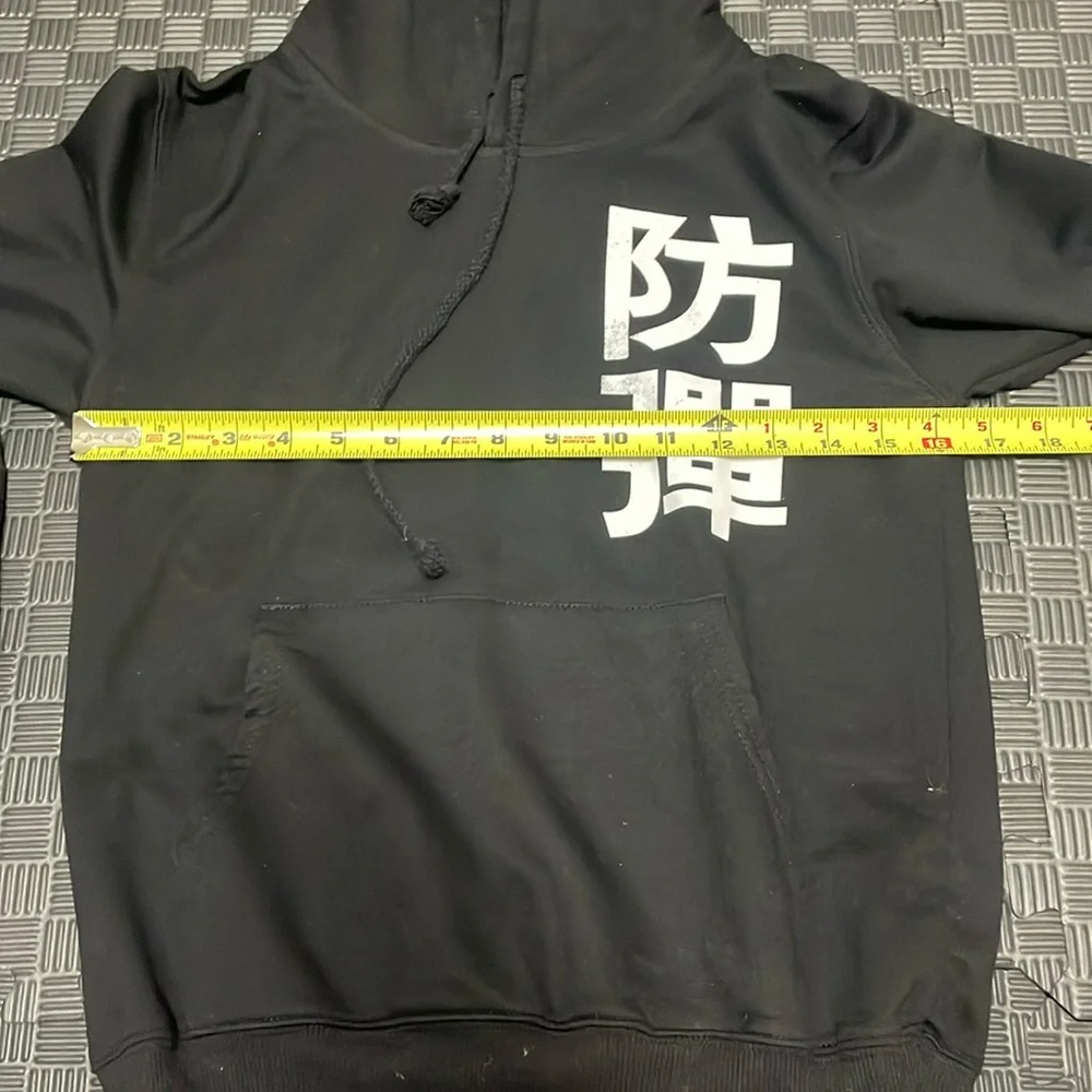 BTS korean singing group BTS black hoodie size small